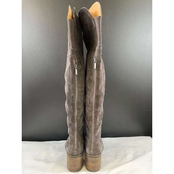 Lucky Brand Rayla Women's Charcoal Over the Knee/Heeled Boots Sz 9.5M SKU 5621 - Image 4
