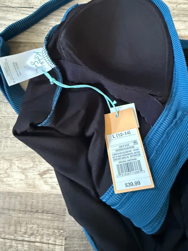 NWT Kona Sol turquoise bathing suit  - Image 3