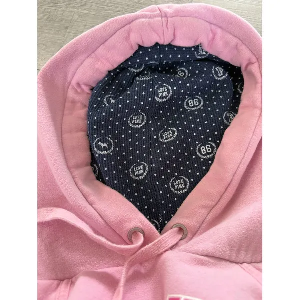 XS victoria's secret PINK hoodie - Image 4