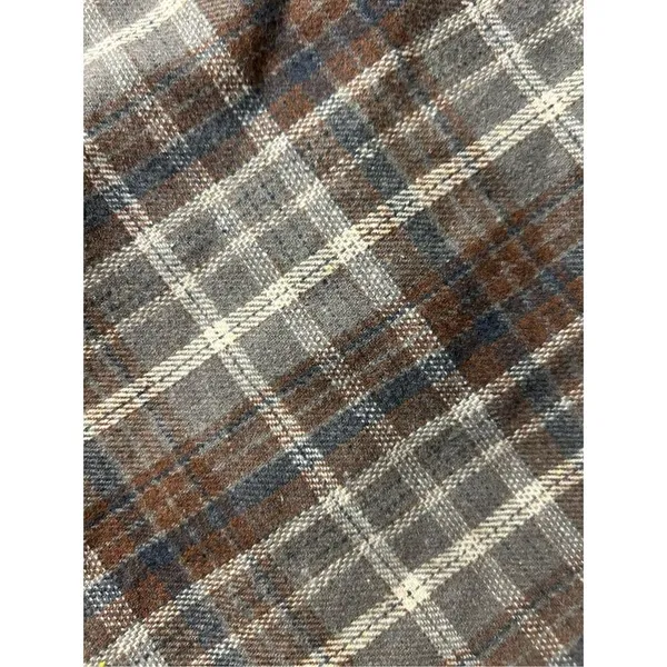 NEW High Waist Plaid Skirts Wool Look Mini Skirt S - Image 4