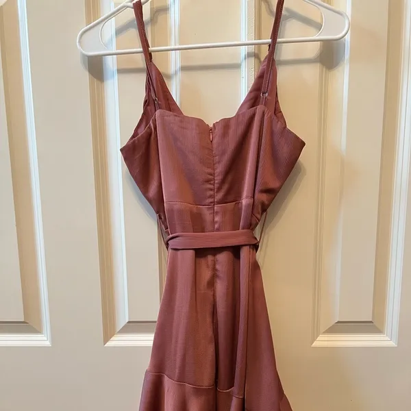 Princess Polly Watermelon Champagne Mini Dress - Image 4