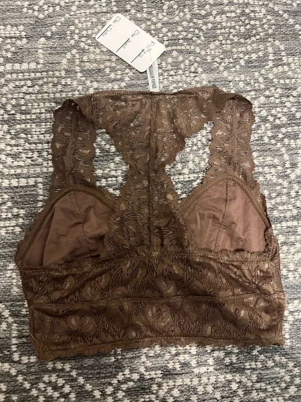 Lace bralette Brown - Image 2