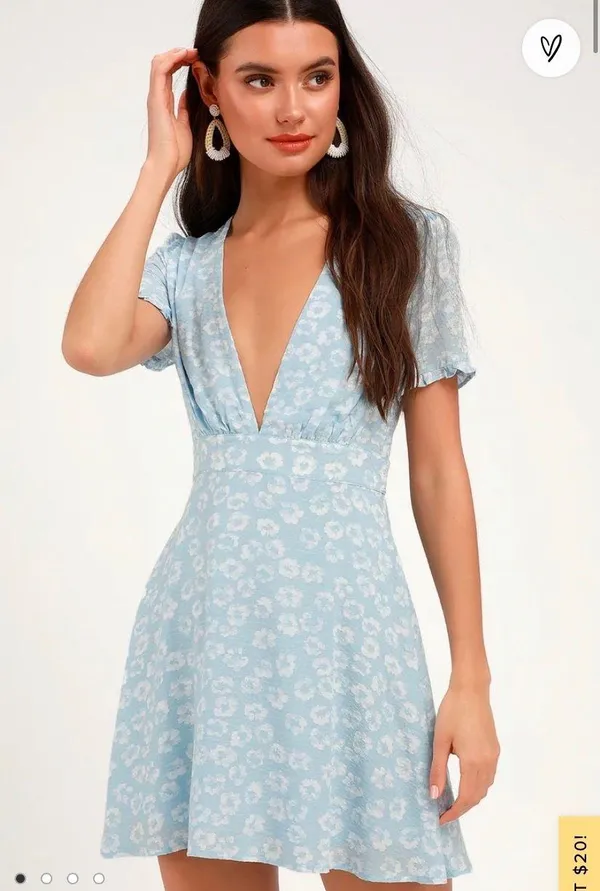 BLUE SUMMER DRESS - Image 2