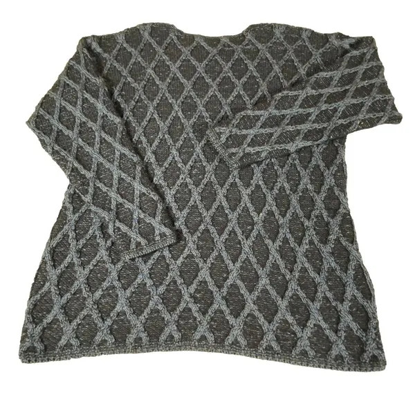 Connemara Knitwear Sweater Mens‎ Large-XL Chunky Pure New Wool Ireland Fisherman - Image 5