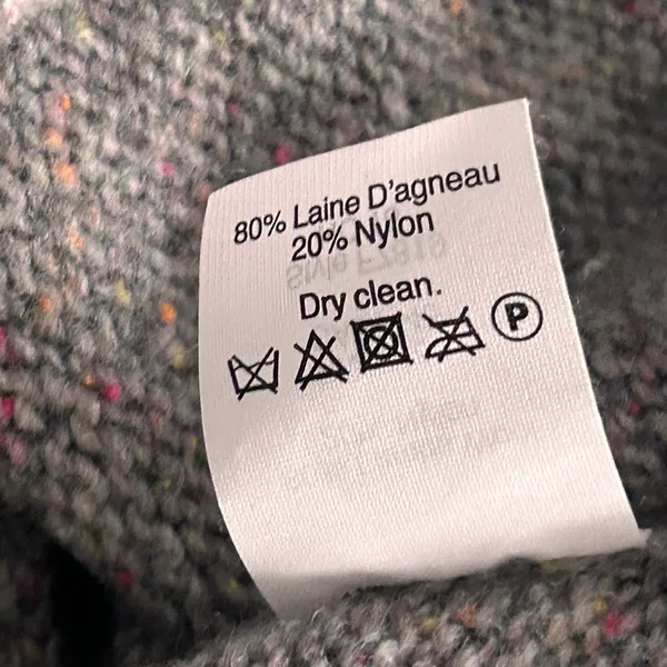 J‎ Crew Lambswool Turtleneck Sweater Gray Medium - Image 10