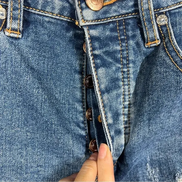 Free People We The Free Crvy‎ High Rise Vintage Shorts - Image 4