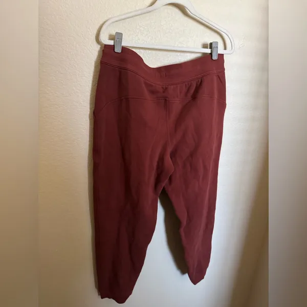 Lululemon Scuba High-Rise Jogger Pants Sz‎ 12 in Smokey Red - Image 7