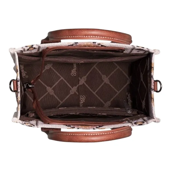 Wrangler Southwestern Aztec‎ Tote Bag Crossbody Purse Western Cowgirl Mini Boho - Image 10