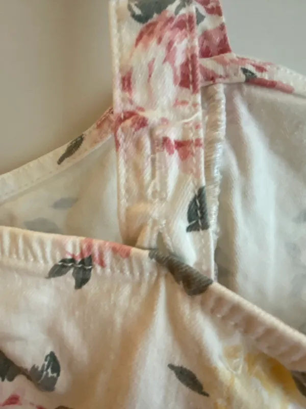 Floral Denim Dress - Image 5