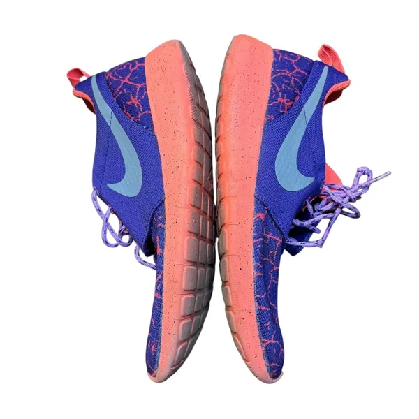 Nike Running Shoes Youth Size 6Y Purple‎ Pink Blue Athletic 807596-501 Sneakers - Image 6
