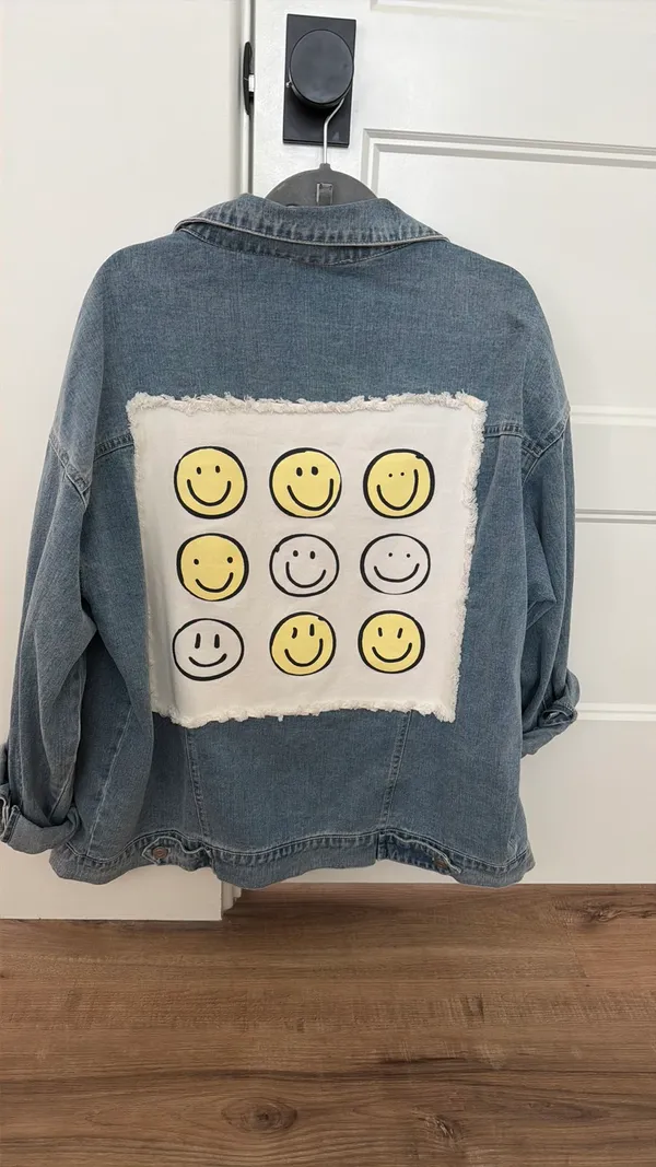 Dress Up Smiley Jean Jacket - Image 2
