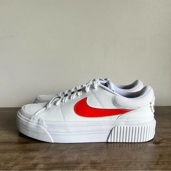 Nike NEW Women's Court Legacy Lift Platform Shoe Size 10 #B1241 - Image 5