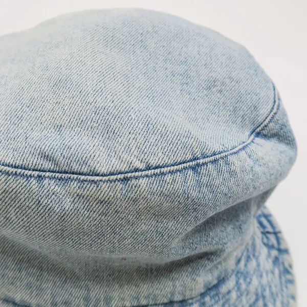 Vintage 90s Faded Glory Light Wash Denim Bucket Hat - Image 5