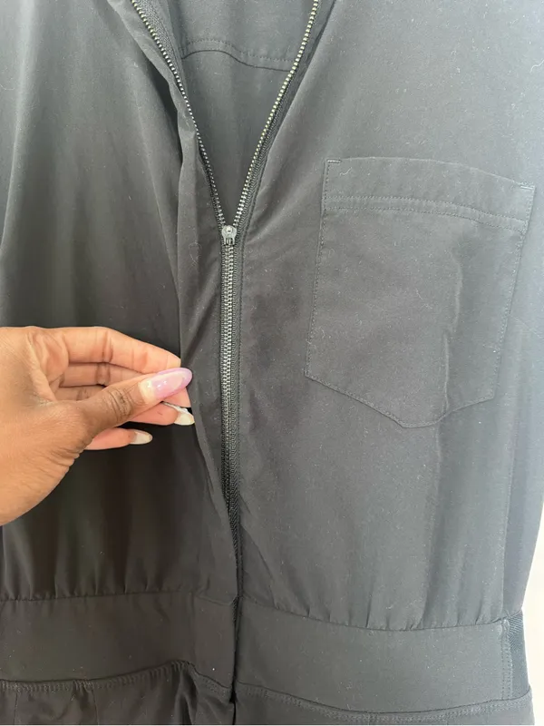 Athleta Sleeveless Brooklyn Utility Romper - Image 6