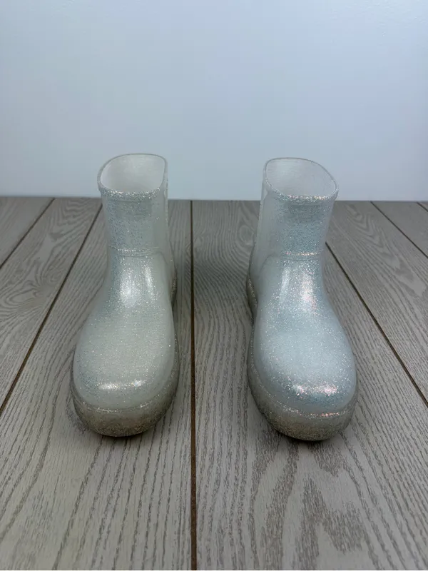 UGG Women's Drizlita Glitter Glam Waterproof Rain Booties US11 - Image 2