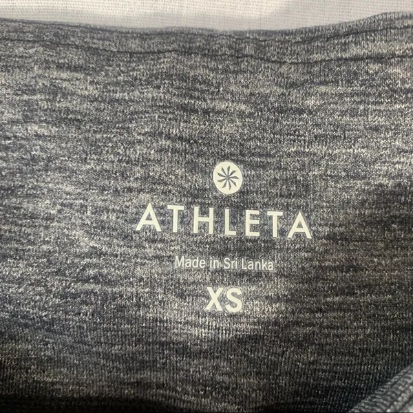 ATHLETA Chaturanga Capri Legging Charcoal Gray - Image 5