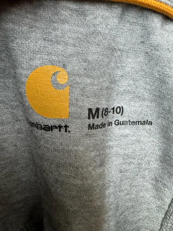 Carhartt Women’s Grey Short Sleeve Tee Shirt Size Medium - Image 3