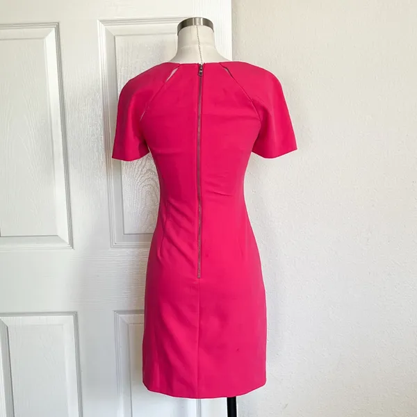 ALICE + OLIVIA Kristiana Cut-Out Sheath Dress - Image 6
