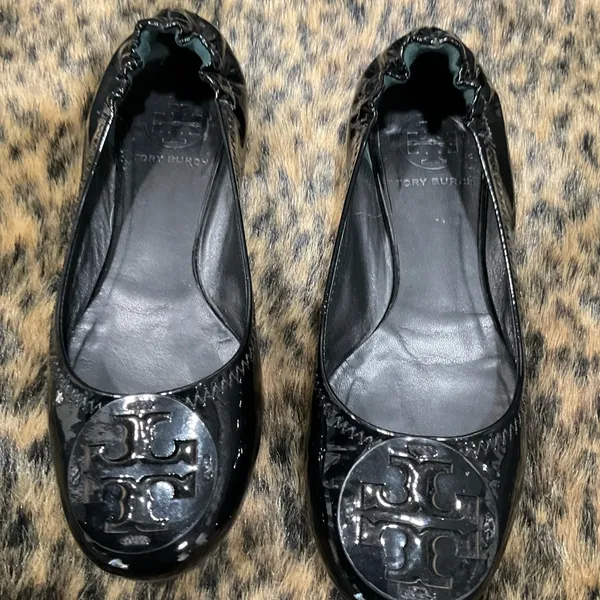 Tory‎ Burch Patent Leather Ballet Flats - Image 6