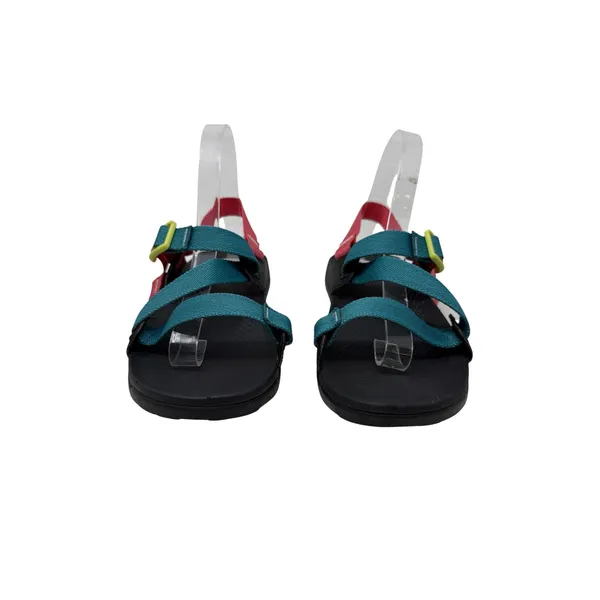 Chacos Lowdown Sport Sandals Teal Pink Adjustable Outdoor Hiking Women’s 7 - Image 5