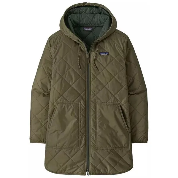 Patagonia Women's Diamond Quilted Parka Basin Green Size XS NWT ($269 Retail) - Image 8