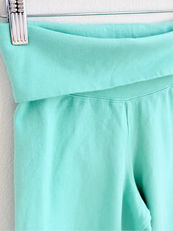 Brandy melville Teal capri Priscilla pants - Image 2