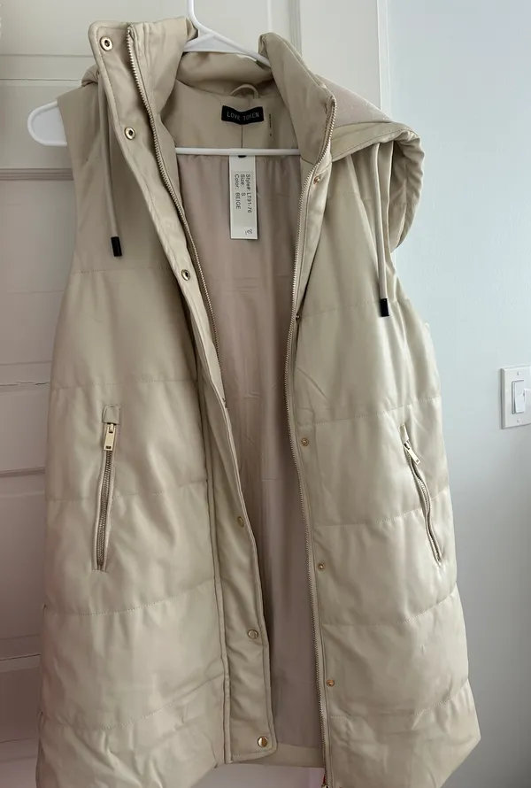 Love Token Long Vest - Image 2