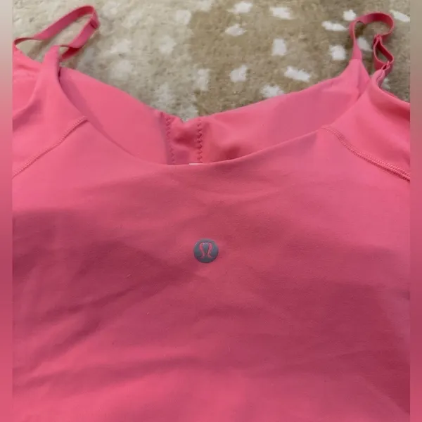 Lululemon Athletica NWT Align cropped cami tank Sakura pink A/B women’s size 14 - Image 3