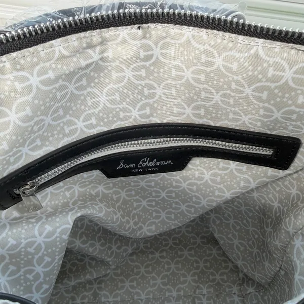 New Women's Sam Edelman Amara Top Handle Black Backpack - Image 6