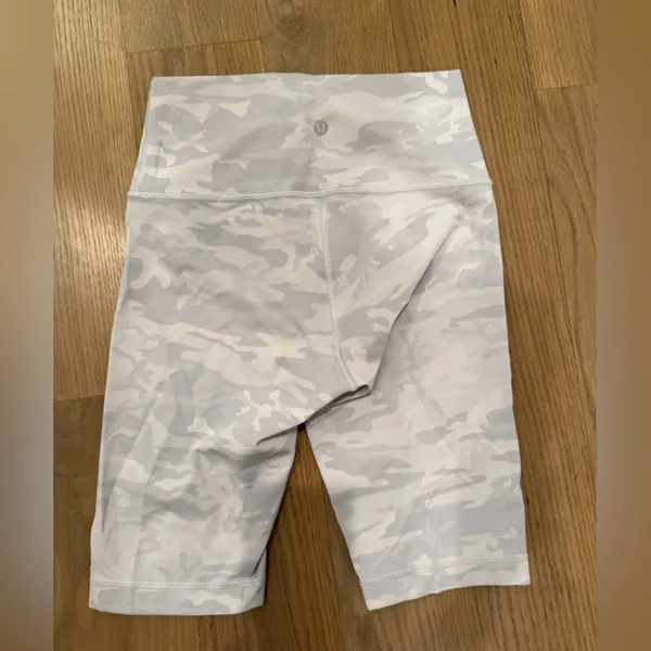 lululemon athletica Gray Camo Bike Shorts - Image 2
