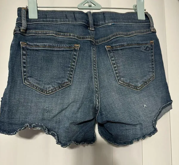 Hollister denim Blue jean shorts , Short Short - Image 4