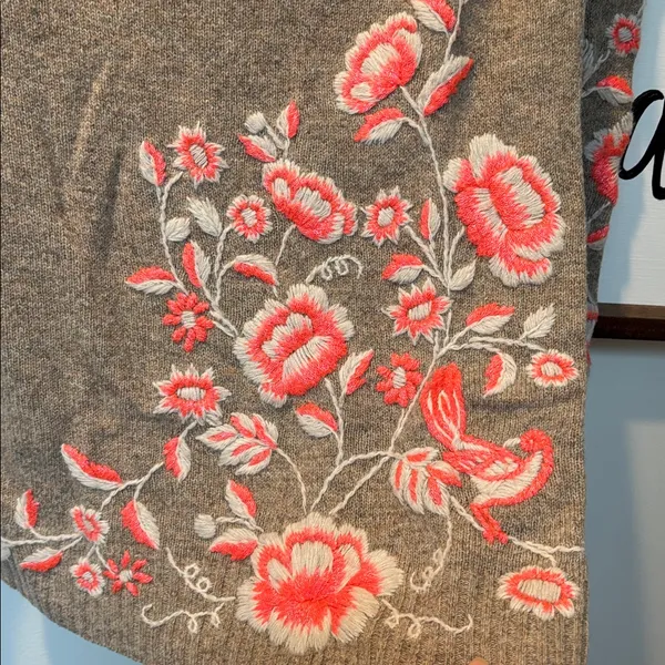 Anthropologie Sleeping on Snow Ranunculus sweater - Image 3