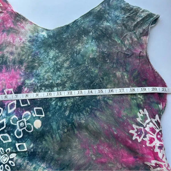 Colorful Tie-Dye Fringe Top - Image 6