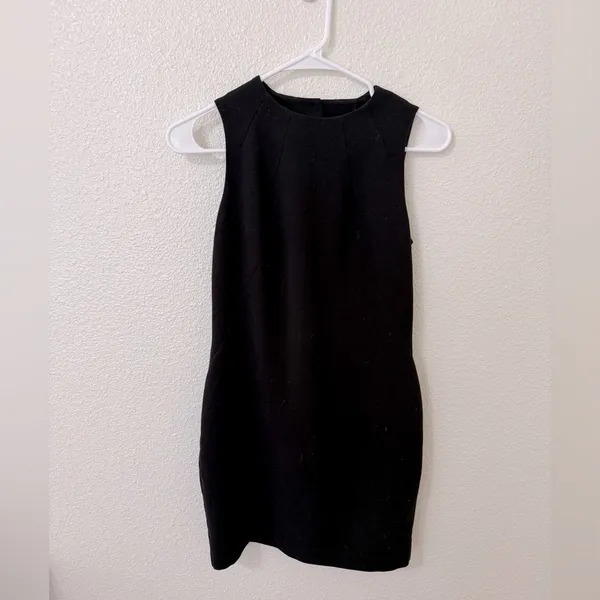 ASOS Open Back Bow Mini Dress Size 4 - Image 2
