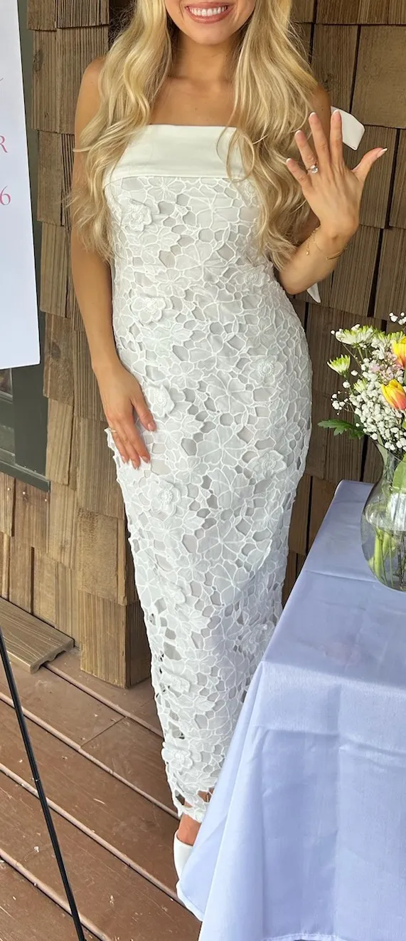 Petal and Pup lace midi dress - Image 4