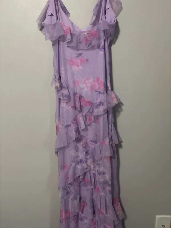 Purple Boutique Maxi Dress - Image 2