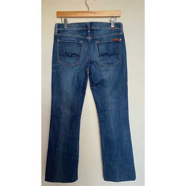 7 For All Mankind Women's Bootcut Jeans Size 27 - Image 3