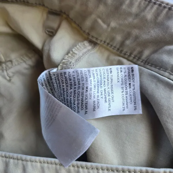 White House Black‎ Market Pret-A-Jet High Rise Slim Ankle Khaki Utility Pants 8 - Image 7