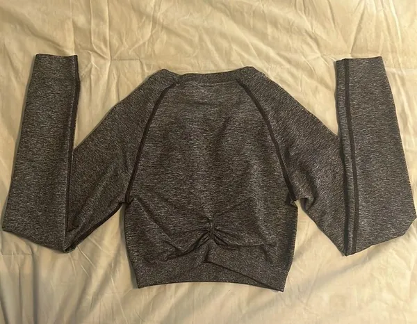 Gymshark Vital Seamless 2.0 Long Sleeve Crop Top - Image 2