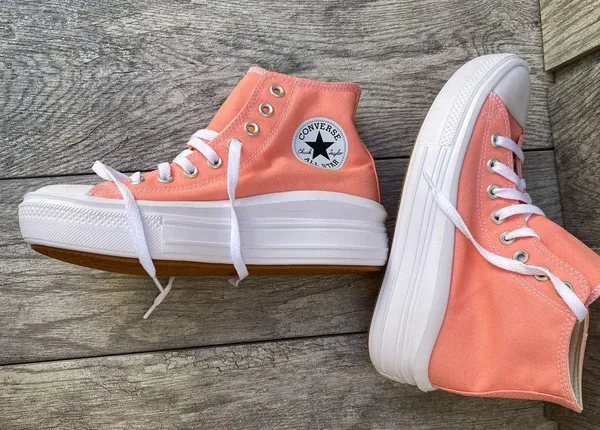 Converse Chuck Taylor All Star Platform Sneakers Women's Size 8.5 Flamingo - Image 7