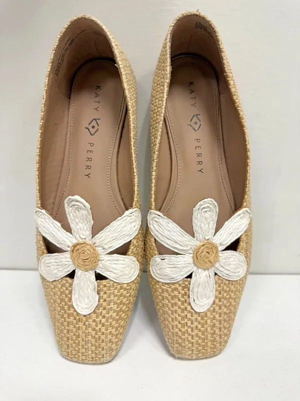 Katy Perry The Evie Daisy Flats Tan Size 9.5 - Image 2