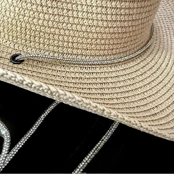 NWT STYLINE Tan Cowboy/ Cowgirl Hat - Image 7