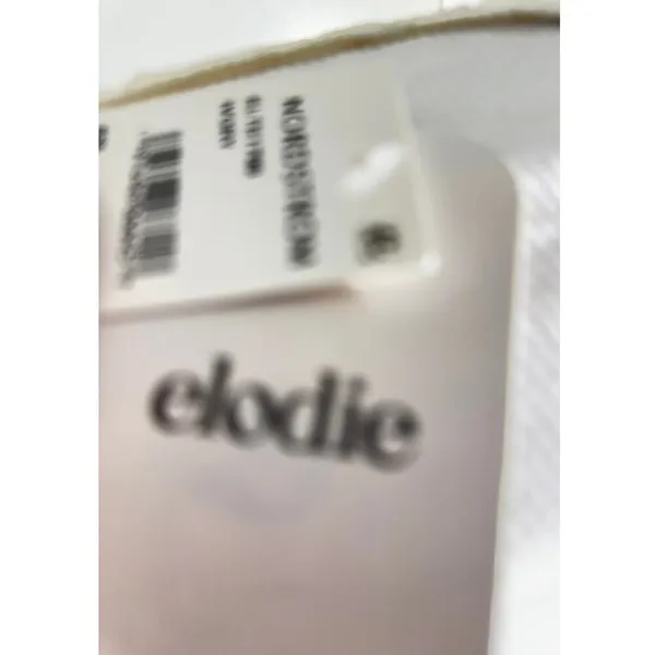 Elodie Ivory Lace Knit Long Sleeve Top – Size Medium (NWT) - Image 3