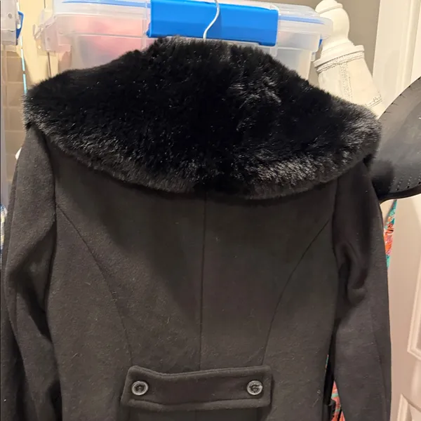 Lauren‎ Ralph Lauren Black Pea Coat - Image 8