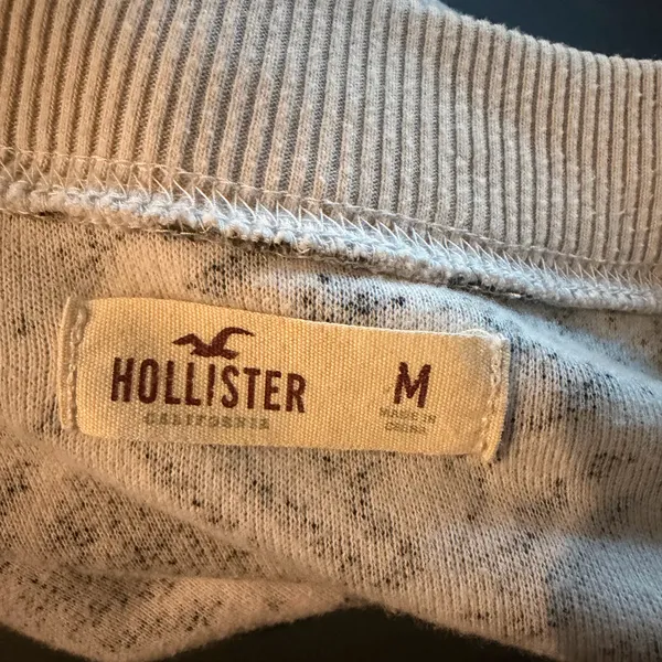 Hollister Cropped Zip Front Sweater - Image 3