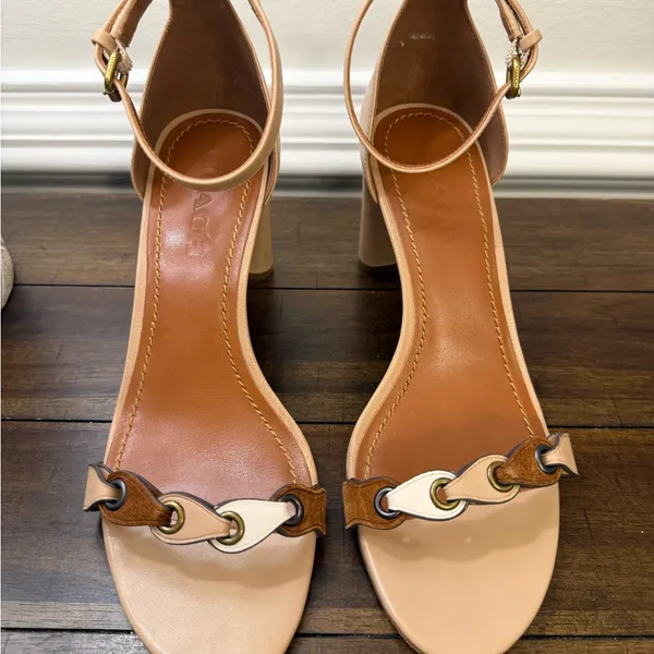 Coach Link Chunky Heeled Sandals size 9 - Image 6