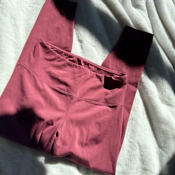 Yogalicious Luxe High Waist Leggings L Mauve Buttery Soft - Image 5