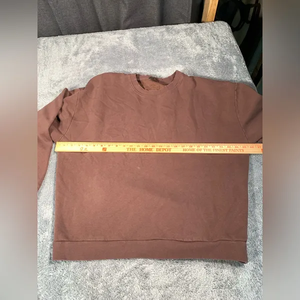 Nuuds Brown sweatshirt large - Image 7