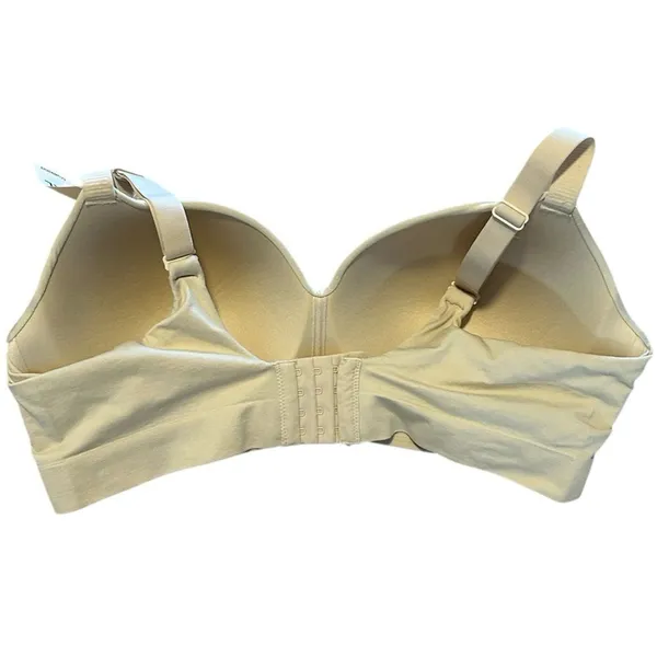Truekind® Supportive Comfort Wireless Shaping Bra, Beige, 3XL, open package - Image 2