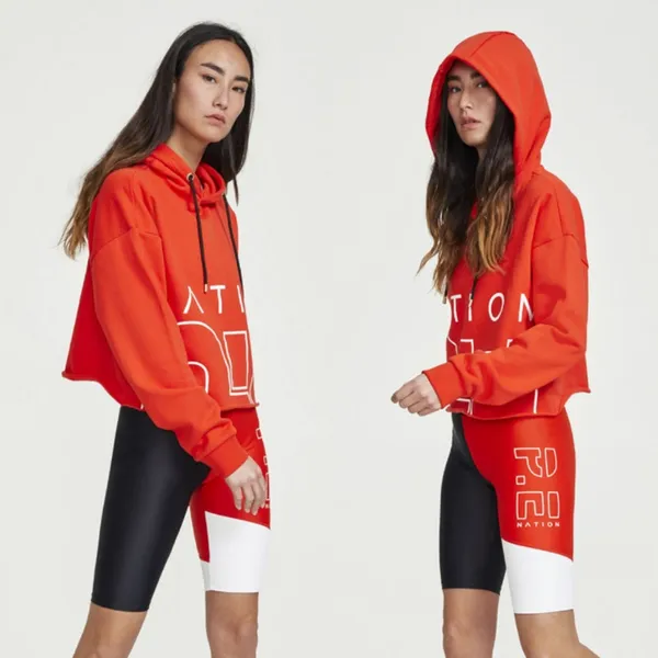 P.E Nation Restart Hoodie Small Gym Atheletic‎ Relaxed Casual Athleisure Running - Image 2